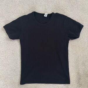 LA Apparel 100% Cotton Black T-Shirt